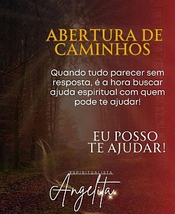 Venha fazer uma abertura de caminhos e destrancar oque está trancado